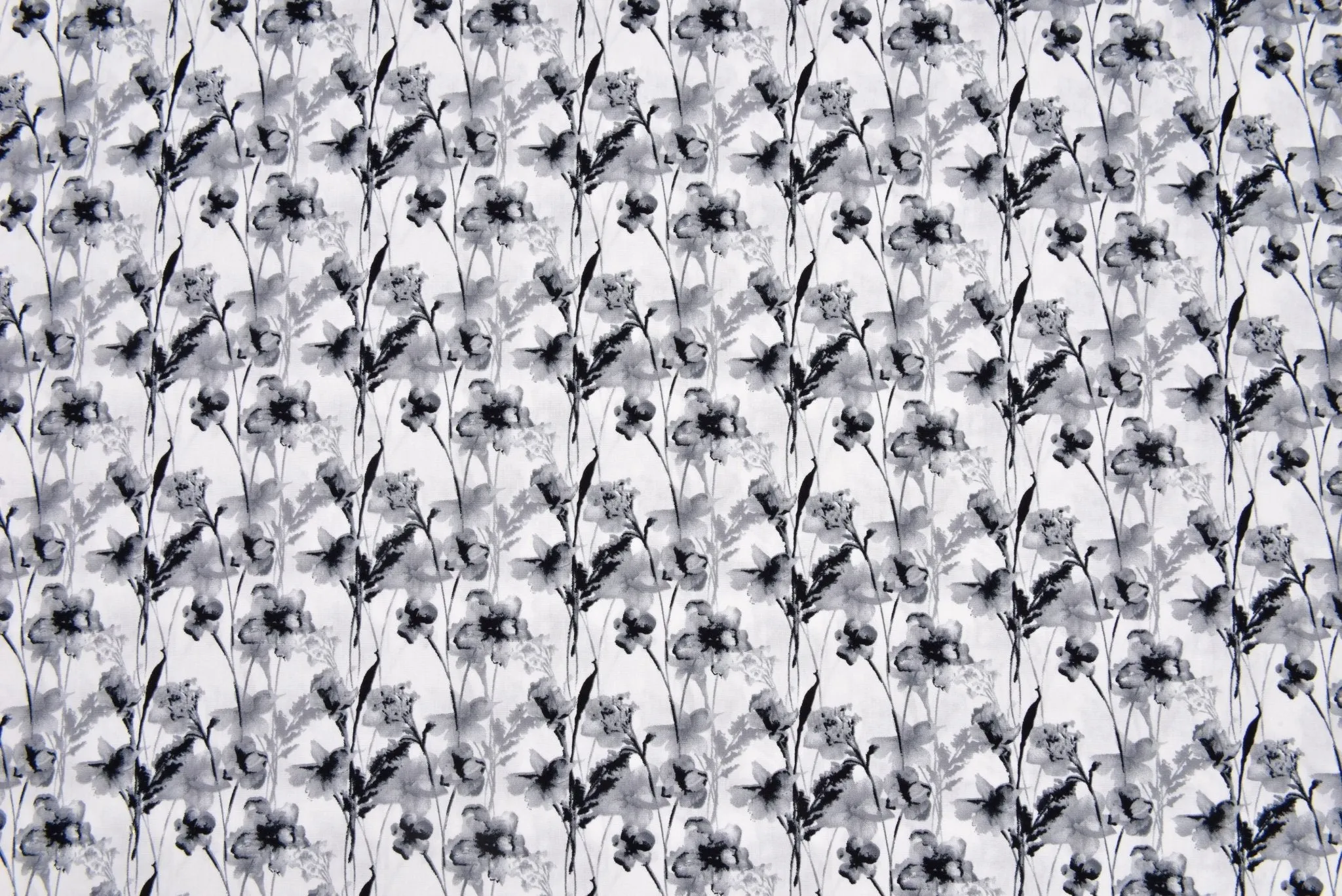 100% Cotton Loom Line Shadow Blooms Fabric - 124