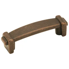 Amerock Forgings Rustic Bronze 3 inch CTC Drawer Bar Pull BP4426RBZ