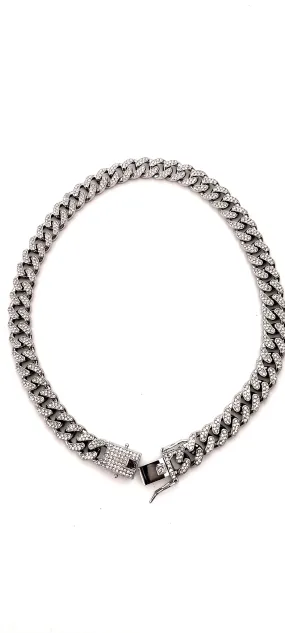 Artic Ice 12mm Miami Freezing Cuban Link necklace