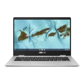 ASUS Chromebook C424MA-EB0079 laptop 35.6 cm (14") Full HD Intel® Pentium® Silver N5030 4 GB LPDDR4x-SDRAM 64 GB eMMC Wi-Fi 5 (802.11ac) ChromeOS Silver