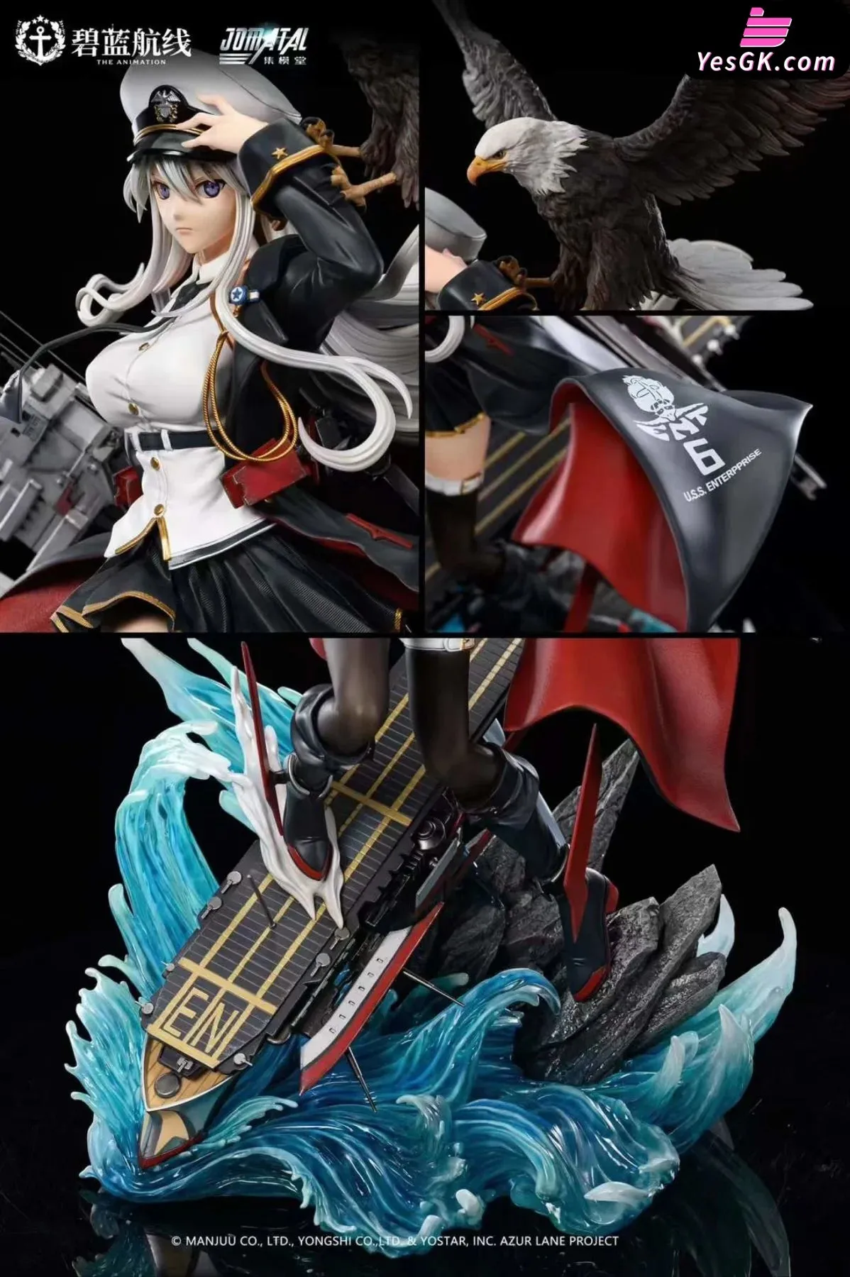 Azur Lane USS Enterprise (Licensed) Resin Statue - JOMATAL Studio [Pre-Order Closed]