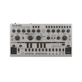 Behringer TD-3-MO-SR Analog Bass Line Synthesizer - Silver, EU Plug