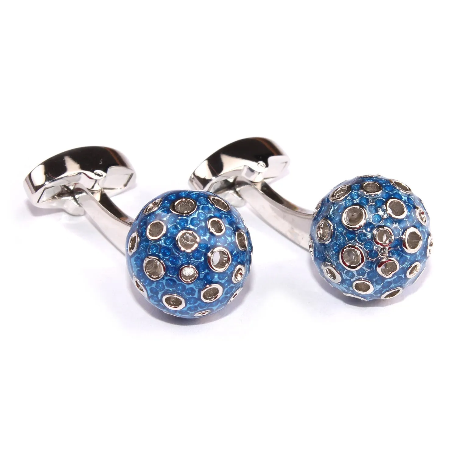 Blue Dragon Egg Cufflinks