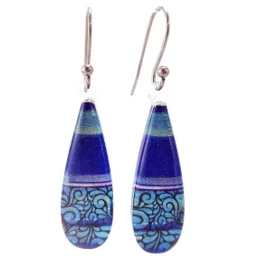 Blue Lace Earrings