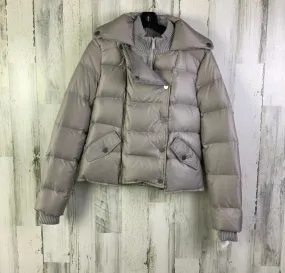 Coat Puffer & Quilted By Bcbgmaxazria In Grey, Size: S