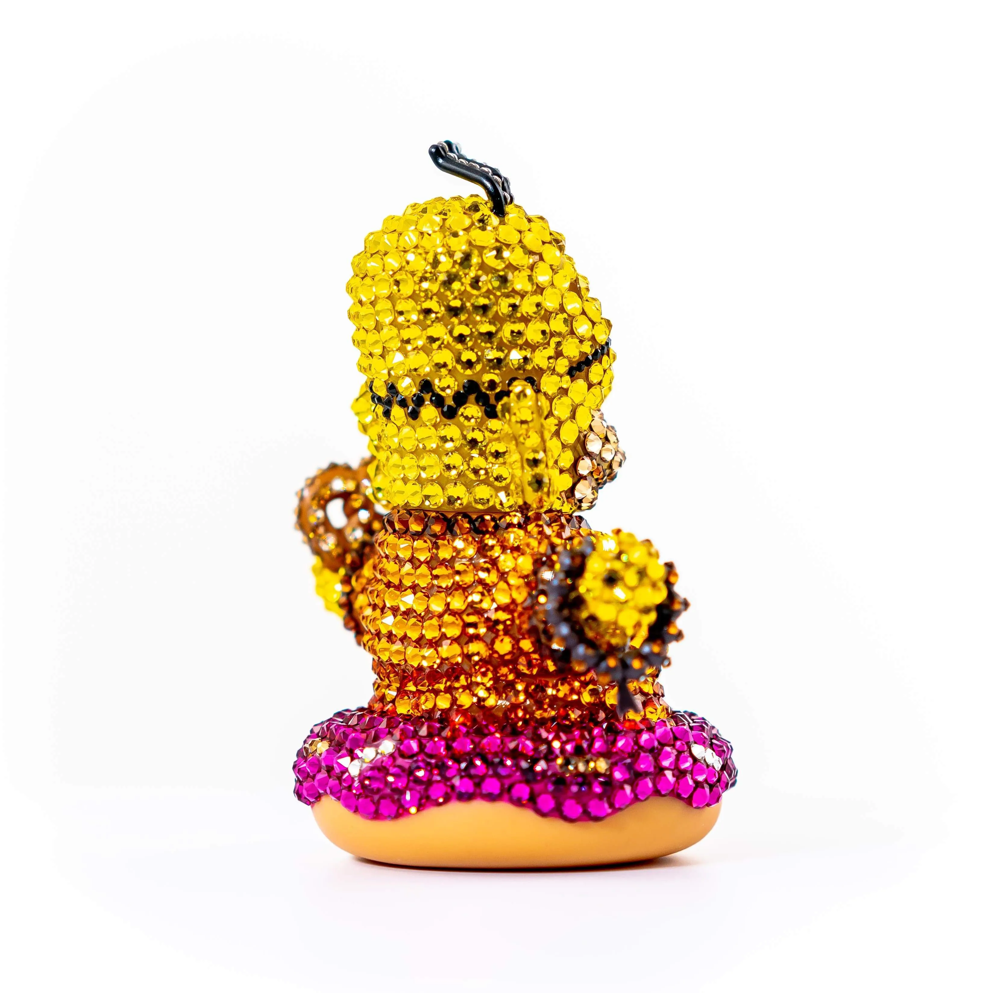 Crystal Homer Buddha by Kidrobot x Simpsons Embellished with crystals from Swarovski®