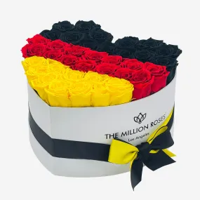 Heart White Box | Flag of Germany Edition