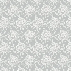 Native Posy Grey Wallpaper