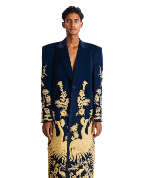 "GOLDEN PEACOCK" LONG COAT