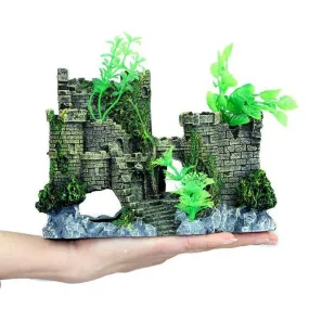 RQ141A Castle House Aquarium Decoration 19x8x14cm