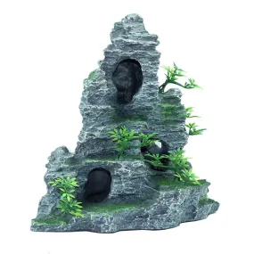 RQ19003 Mountain Aquarium Decoration 29x16x25cm