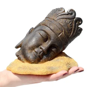 RQ19822 Buddha Head Decoration 11.5x9x18cm