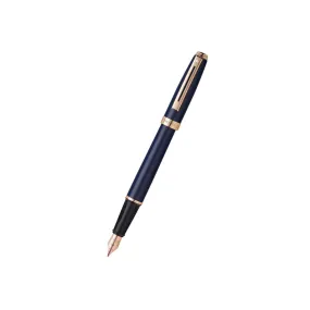 SHEAFFER Prelude Fountain Pen - Cobalt Blue Lacquer with Gold Trim / Medium (FPD 2024)