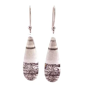 Silver Lace Earrings